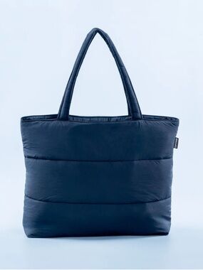 Dfyne Puffer Tote Bag - Midnight Black